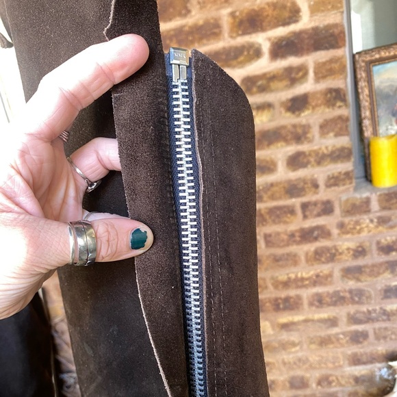 Vintage suede leather chaps - Picture 3 of 4